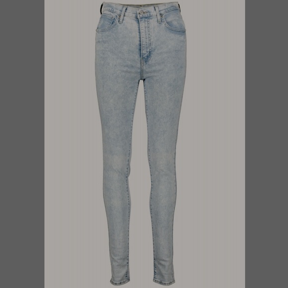 Levi's Mile High Super Skinny Jeans - Size 29 - Light wash - Picture 1 of 8